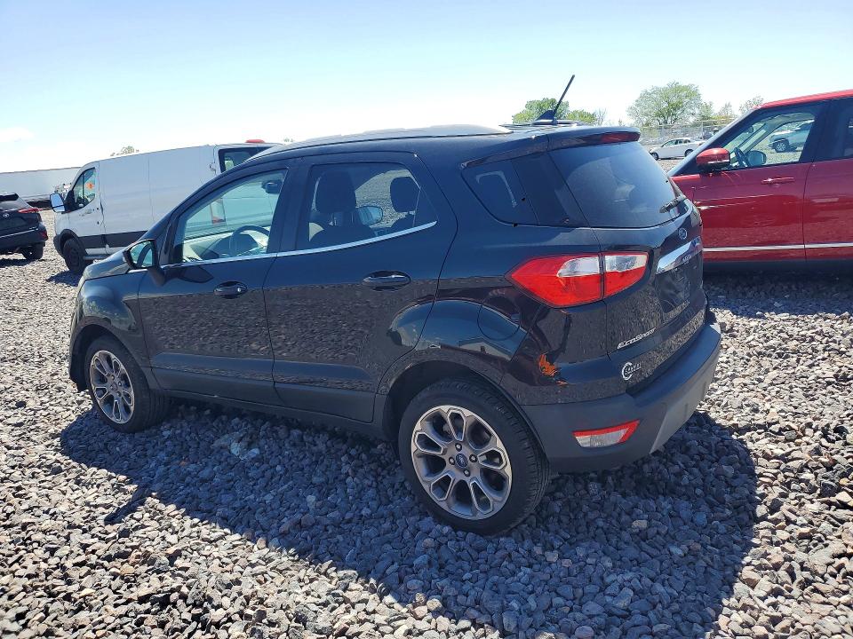 2018 Ford Ecosport VIN MAJ6P1WL7JC170195 COPART salvage auction — FRONT END, IN - CERT OF TITLE-SALVAGE TITLE, sold $950 on 2026-07-07 (photo 2)