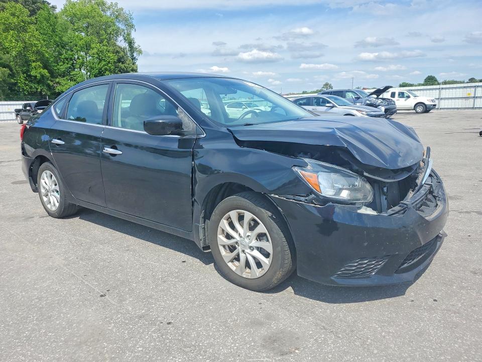 2019 Nissan Sentra VIN 3N1AB7AP3KL626363 COPART salvage auction — FRONT END, Nc - Salvage Certificate Of Title, sold $2,000 on 2026-07-02 (photo 4)