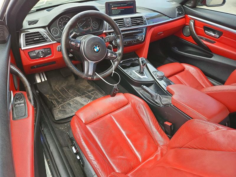 2018 BMW 4er VIN WBA4W5C58JAA66926 COPART salvage auction — WATER/FLOOD, Ny - Mv907A-Flood Salvage, sold $4,100 on 2026-07-13 (photo 8)