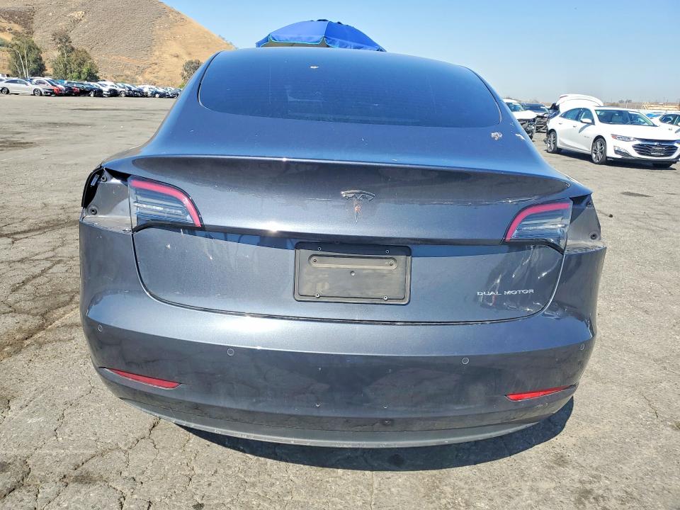 2022 Tesla VIN 5YJ3E1EB4NF298947 COPART salvage auction — SIDE, Ca - Salvage Certificate, sold $7,700 on 2026-07-02 (photo 6)