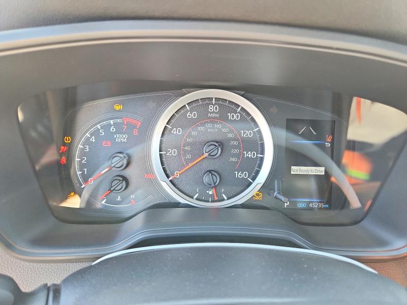 2021 Toyota Corolla VIN JTDS4MCE0MJ061425 COPART salvage auction — FRONT END, TX - SALVAGE VEHICLE TITLE, sold $800 on 2026-07-28 (photo 9)