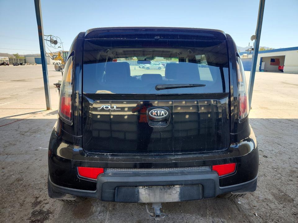2011 Kia Soul VIN KNDJT2A2XB7235457 COPART salvage auction — HAIL, Tx - Salvage Vehicle Title, sold $550 on 2026-07-06 (photo 6)