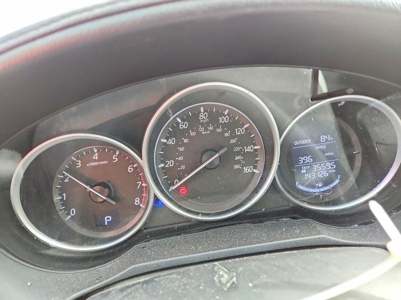 2016 Mazda 6 VIN JM1GJ1V56G1467952 COPART salvage auction — FRONT END, Fl - Cert Of Title Slvg Rebuildable, sold $900 on 2026-07-08 (photo 9)