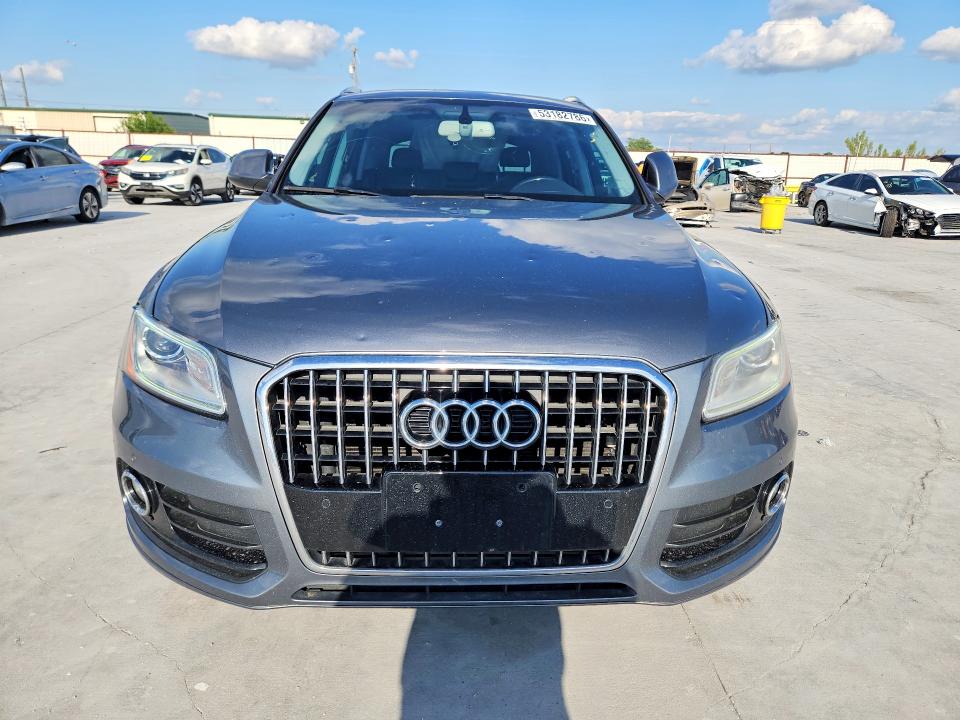 2014 Audi Q5 VIN WA1LFAFP5EA127537 COPART salvage auction — HAIL, Tx - Certificate Of Title, sold $2,050 on 2026-07-17 (photo 5)