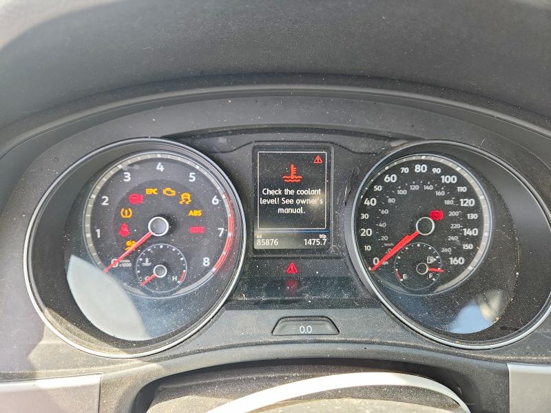 2021 Volkswagen Atlas VIN 1V2HR2CA4MC554475 COPART salvage auction — FRONT END, Or - Salvage Title Certificate, sold $2,500 on 2026-08-17 (photo 9)