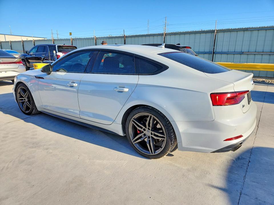 2018 Audi VIN WAUENCF57JA008164 COPART salvage auction — WATER/FLOOD, Tx - Salvage Title-Flood Damage, sold $5,900 on 2026-07-10 (photo 2)