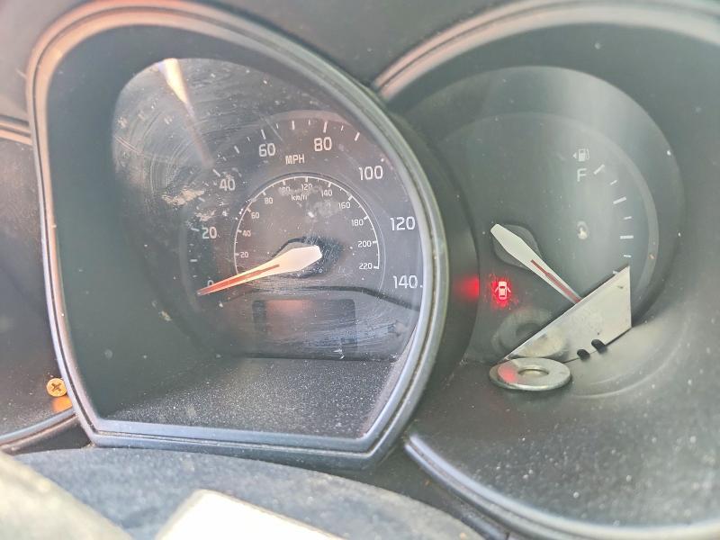 2013 Kia Rio VIN KNADN4A38D6177043 COPART salvage auction — FRONT END, Nv - Salvage Title, sold $425 on 2026-07-16 (photo 9)