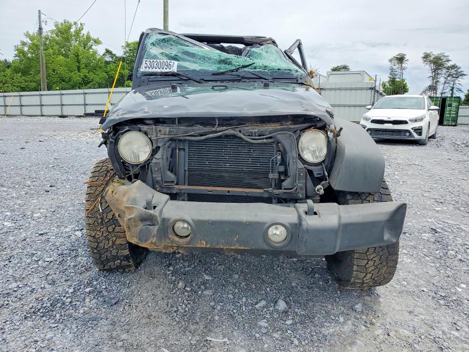 2013 Jeep Wrangler / VIN 1C4AJWAG1DL666126 COPART salvage auction — ROLLOVER, Ga - Cert Of Title-Salvage, sold $3,100 on 2026-07-09 (photo 5)