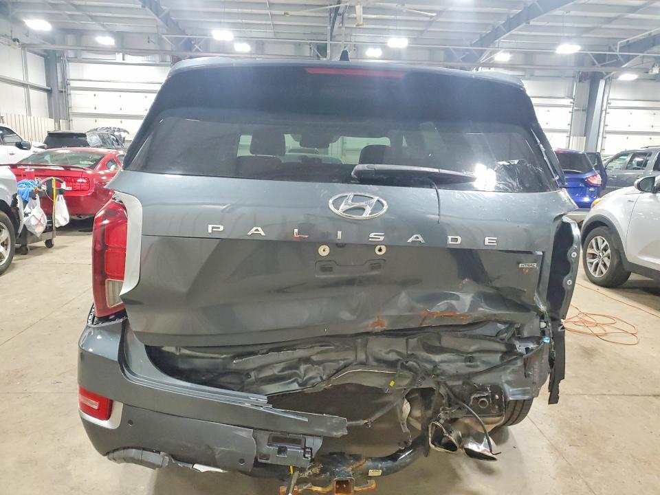 2022 Hyundai Palisade VIN KM8R4DHE7NU415699 COPART salvage auction — REAR END, Mn - Cert Of Title-Salvage, sold $6,300 on 2026-07-09 (photo 6)