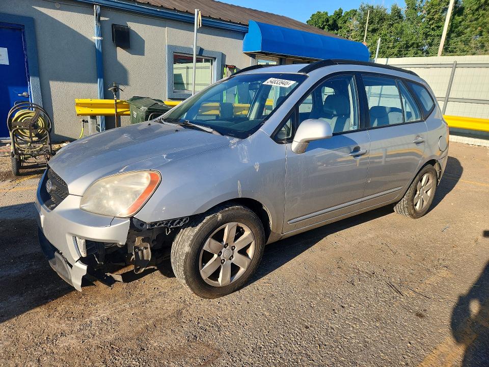 2008 Kia Rondo VIN KNAFG526687156354 COPART salvage auction — FRONT END, Ks - Cert Of Title-Salvage, sold $325 on 2026-07-15 (photo 1)