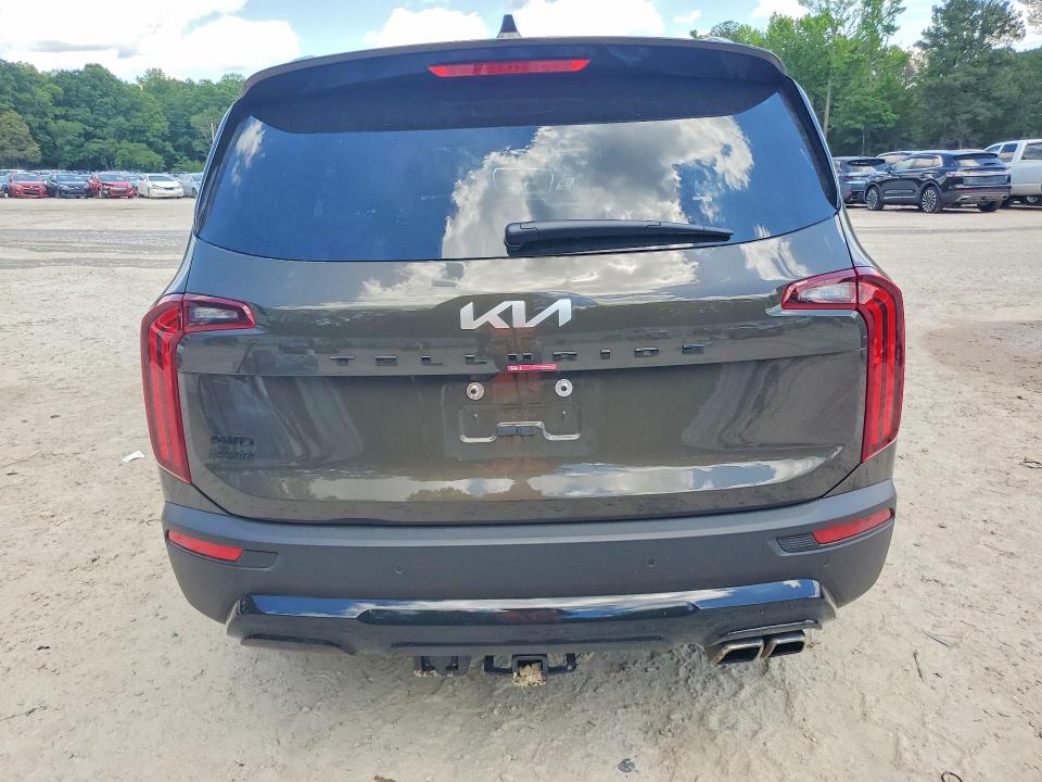 2022 Kia Telluride VIN 5XYP5DHC0NG249356 COPART salvage auction — SIDE, Nc - Salvage Certificate Of Title, sold $275 on 2026-07-31 (photo 6)