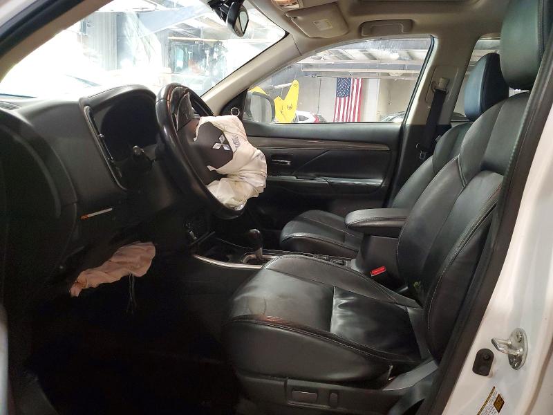 2019 Mitsubishi Outlander VIN JA4AZ3A33KZ004038 COPART salvage auction — FRONT END, Pa - Certificate Of Salvage, sold $1,450 on 2026-07-22 (photo 7)