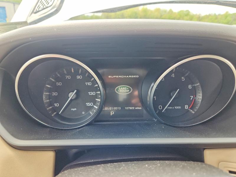 2015 Land rover Range rover sport VIN SALWR2TF2FA534981 COPART salvage auction — MINOR DENT/SCRATCHES, WV - CERTIFICATE OF TITLE, sold $3,250 on 2026-07-16 (photo 9)