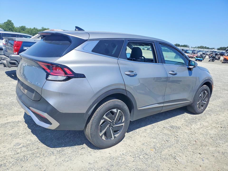 2025 Kia Sportage VIN KNDPUCDGXS7175698 COPART salvage auction — MINOR DENT/SCRATCHES, Ca - Salvage Certificate, sold $9,300 on 2026-07-09 (photo 3)