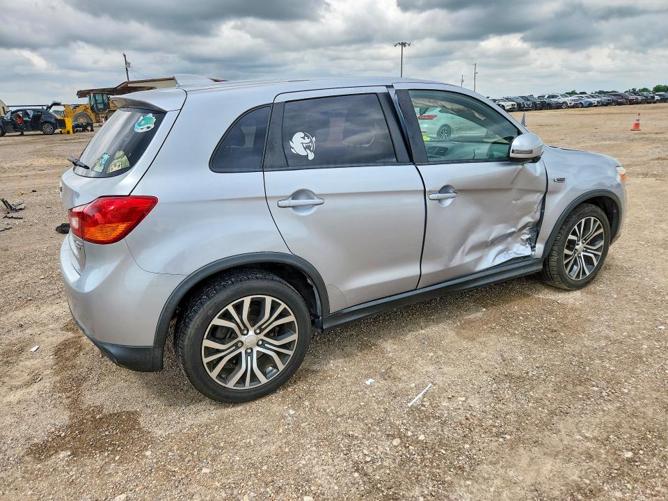 2017 Mitsubishi VIN JA4AP3AU2HZ041914 COPART salvage auction — SIDE, Tx - Salvage Vehicle Title, sold $2,150 on 2026-07-22 (photo 3)