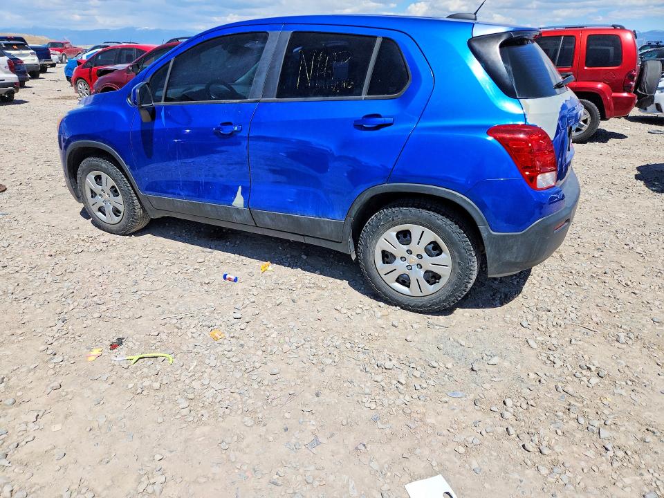 2015 Chevrolet Trax VIN KL7CJKSB6FB252723 COPART salvage auction — MECHANICAL, Nv - Certificate Of Title, sold $1,650 on 2026-07-14 (photo 2)