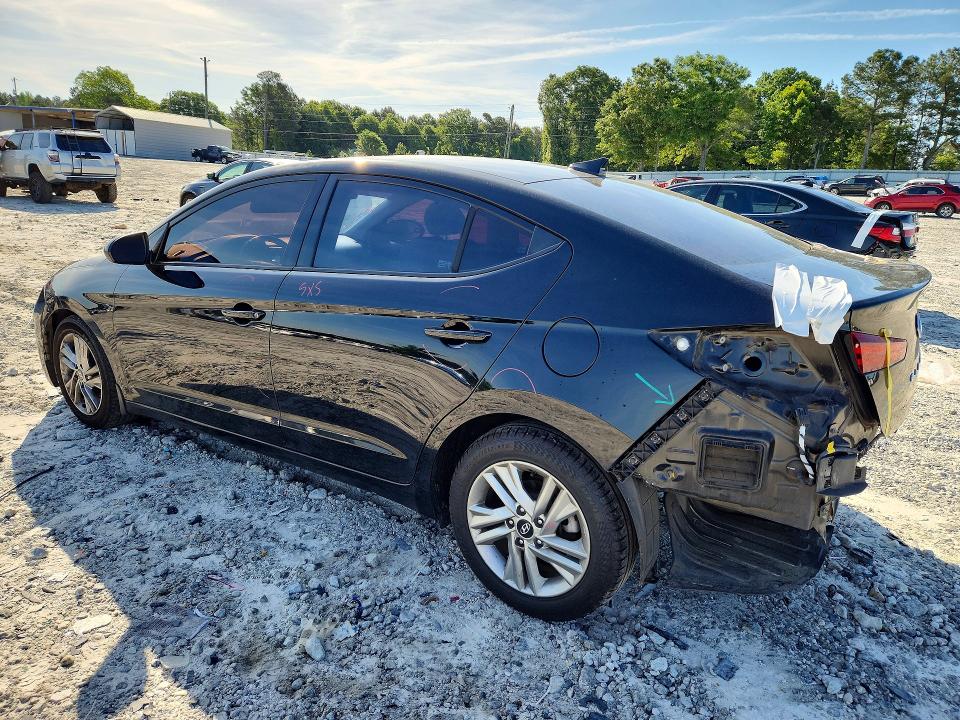 2020 Hyundai Elantra VIN KMHD84LF0LU000798 COPART salvage auction — FRONT END, Ga - Cert Of Title-Salvage, sold $275 on 2026-07-29 (photo 2)