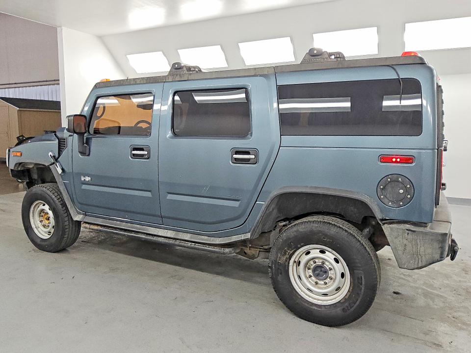 2005 Hummer H2 VIN 5GRGN23U35H100787 COPART salvage auction — FRAME DAMAGE, Ca - Certificate Of Title, sold $1,400 on 2026-07-07 (photo 2)