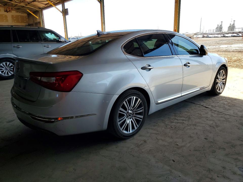 2016 Kia Cadenza VIN KNALN4D70G5216471 COPART salvage auction — FRONT END, Az - Cert Of Title - Salvage, sold $975 on 2026-07-06 (photo 3)