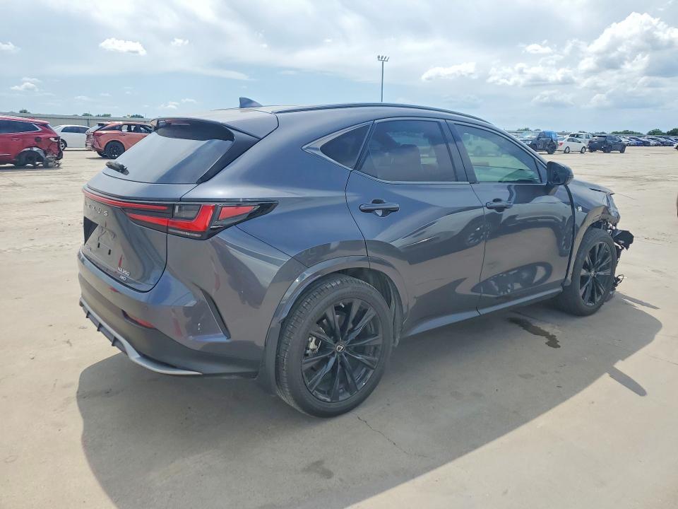 2023 Lexus Nx 350 VIN 2T2KGCEZ2PC027578 COPART salvage auction — FRONT END, TX - SALVAGE VEHICLE TITLE, sold $21,100 on 2026-07-02 (photo 3)