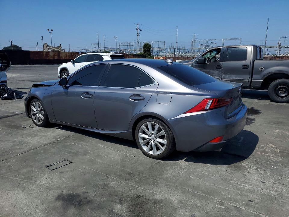 2016 Lexus Is VIN JTHBA1D24G5007388 COPART salvage auction — FRONT END, Ca - Salvage Certificate, sold $3,800 on 2026-07-06 (photo 2)