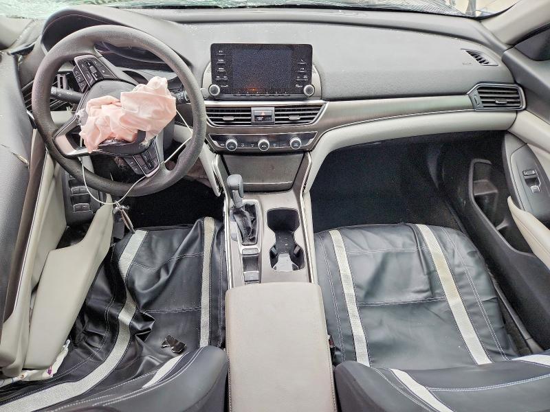 2018 Honda Accord VIN 1HGCV1F14JA258345 COPART salvage auction — SIDE, Tx - Nonrepairable Title, sold $1,550 on 2026-07-09 (photo 8)