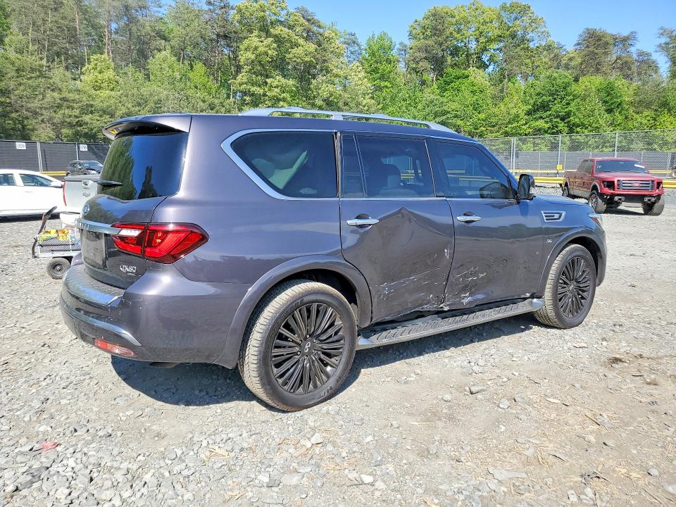 2019 Infiniti VIN JN8AZ2NEXK9237575 COPART salvage auction — SIDE, Md - Cert Of Salvage > 75% Damage, sold $7,000 on 2026-07-31 (photo 3)