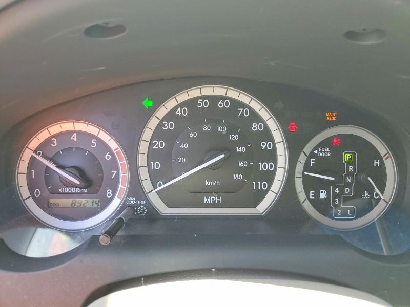 2005 Toyota Sienna VIN 5TDZA23C75S378522 COPART salvage auction — REAR END, Ca - Salvage Certificate, sold $1,700 on 2026-07-09 (photo 9)