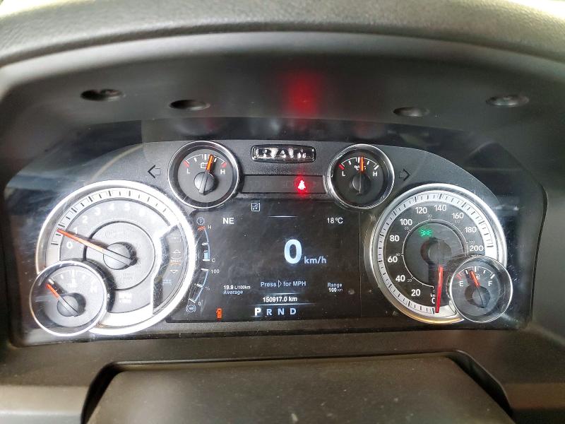 2022 Ram VIN 1C6RR7KT5NS235669 COPART salvage auction — FRONT END, Ab - Bos - Salvage, sold $8,700 on 2026-07-23 (photo 9)