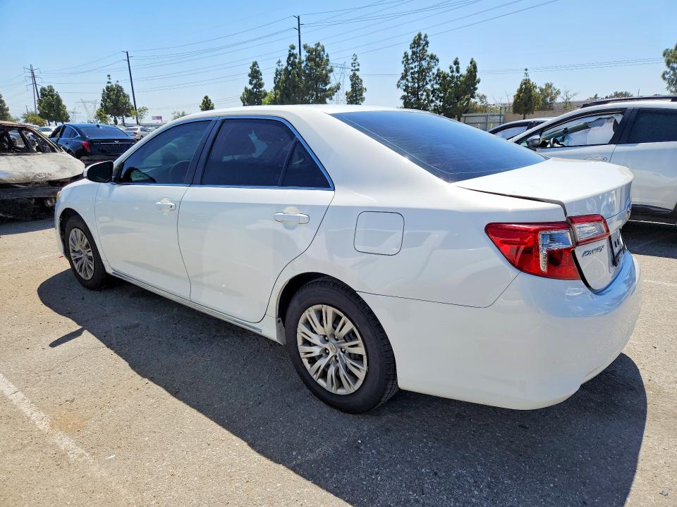 2014 Toyota Camry VIN 4T4BF1FK0ER434541 COPART salvage auction — REAR END, Ca - Salvage Certificate, sold $2,300 on 2026-07-02 (photo 2)