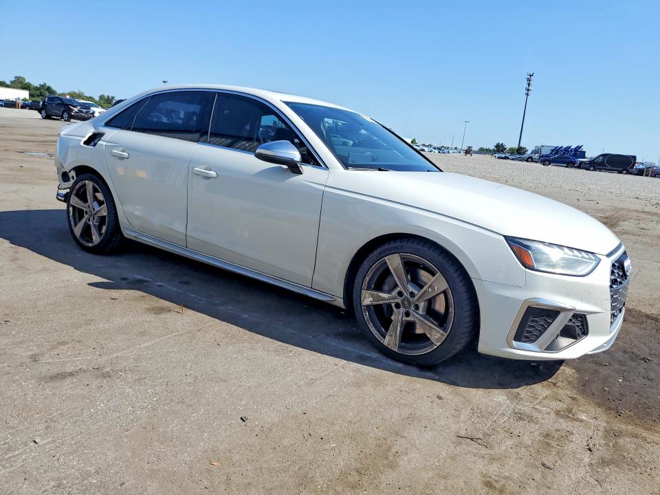 2021 Audi S4 VIN WAUB4AF4XMA040788 COPART salvage auction — REAR END, Fl - Cert Of Title Slvg Rebuildable, sold $12,900 on 2026-08-17 (photo 4)