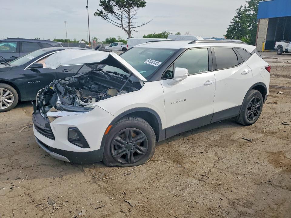 2019 Chevrolet Blazer VIN 3GNKBBRA4KS672821 COPART salvage auction — FRONT END, MI - CERTIFICATE OF TITLE, sold $2,600 on 2026-07-02 (photo 1)