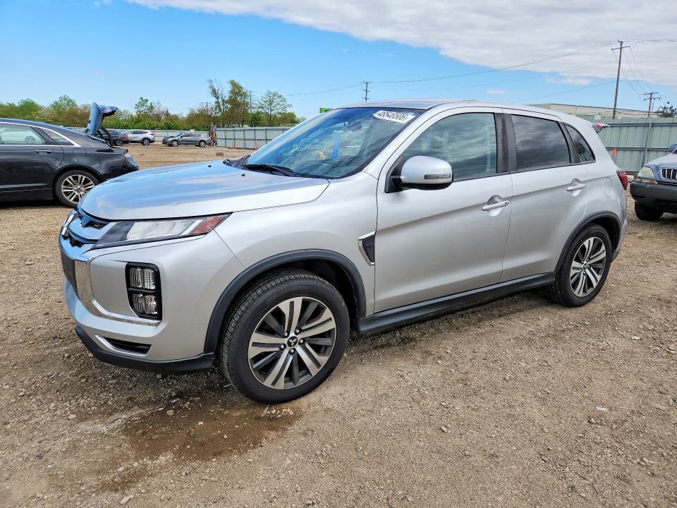 2021 Mitsubishi VIN JA4ARUAU4MU011045 COPART salvage auction — HAIL, Il - Salvage Certificate, sold $5,500 on 2026-07-08 (photo 1)