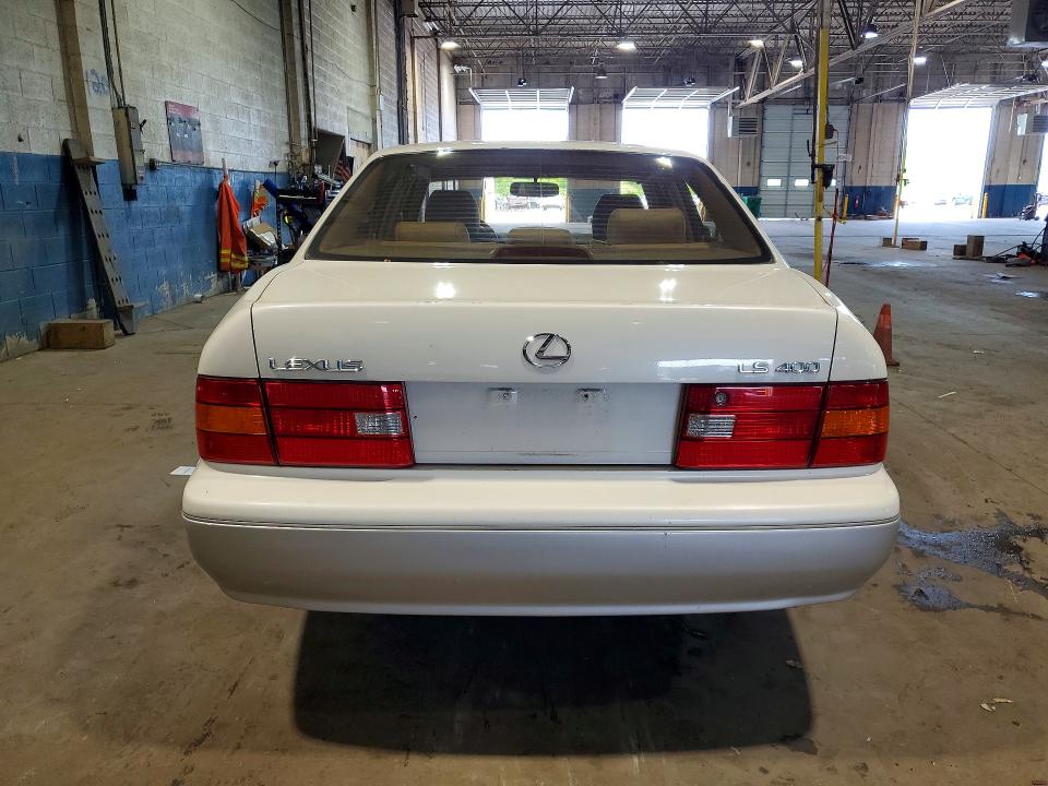 1998 Lexus Ls VIN JT8BH28F6W0104697 COPART salvage auction — FRONT END, Mi - Certificate Of Title, sold $1,250 on 2026-07-03 (photo 6)