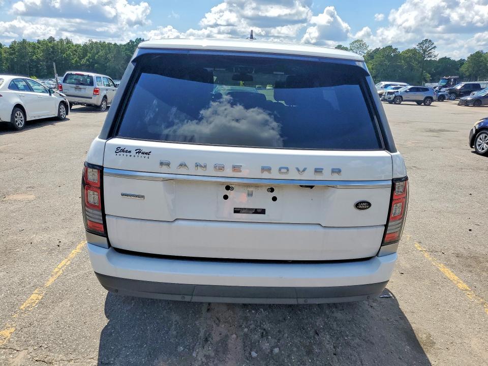 2016 Land rover RANGE ROVER VIN SALGS3EFXGA284161 COPART salvage auction — SIDE, Al - Cert Of Title-Salvage Title, sold $6,000 on 2026-07-13 (photo 6)