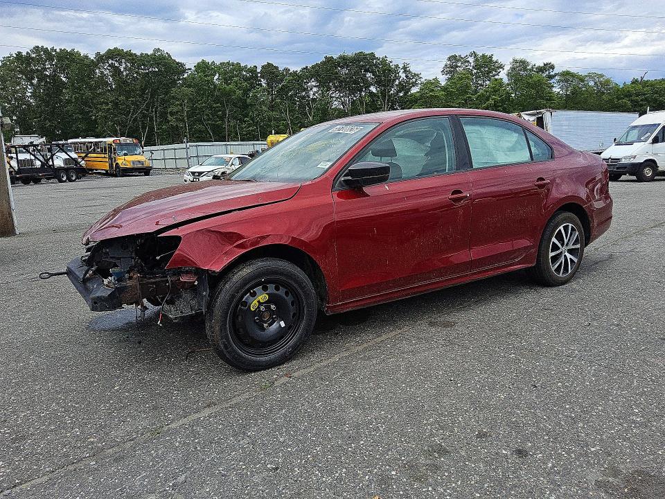 2016 Volkswagen Jetta VIN 3VWD67AJ9GM413183 COPART salvage auction — FRONT END, Wv - Certificate Of Title, sold $125 on 2026-07-09 (photo 1)