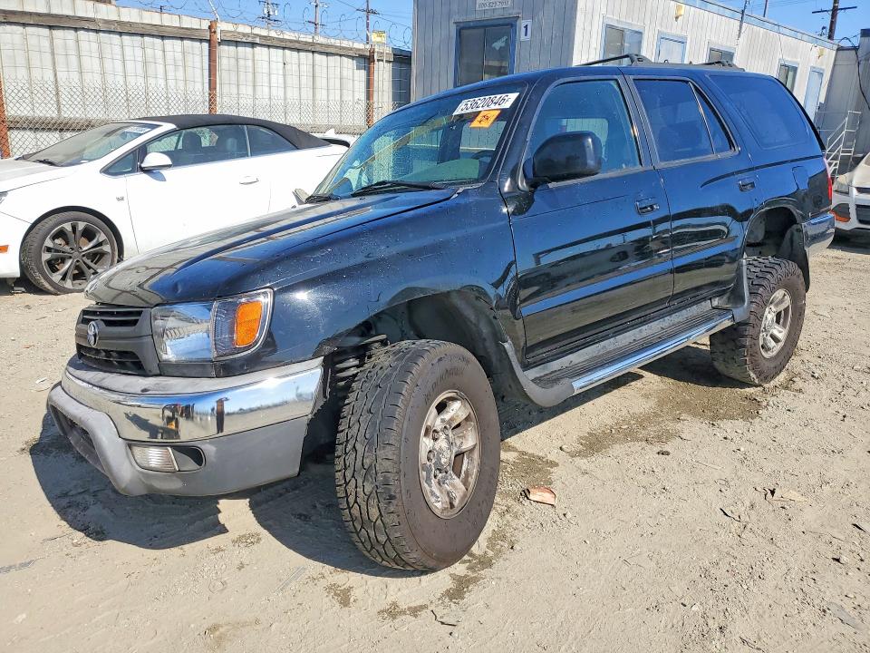 2001 Toyota 4runner VIN JT3GN86R210213705 COPART salvage auction — FRONT END, CA - SALVAGE CERTIFICATE, sold $700 on 2026-07-27 (photo 1)