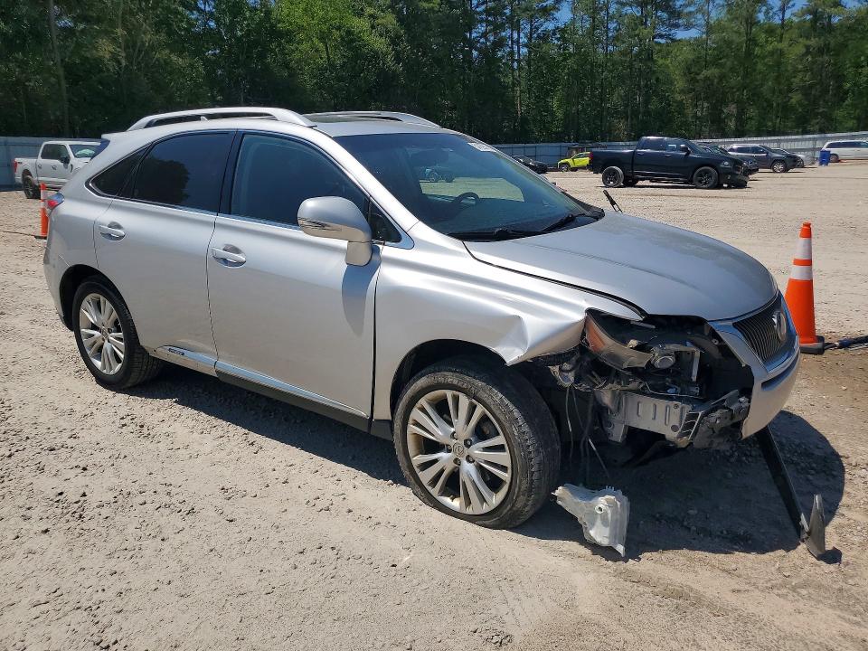 2011 Lexus Rx VIN JTJBC1BAXB2420168 COPART salvage auction — FRONT END, NC - SALVAGE CERTIFICATE OF TITLE, sold $2,300 on 2026-07-24 (photo 4)