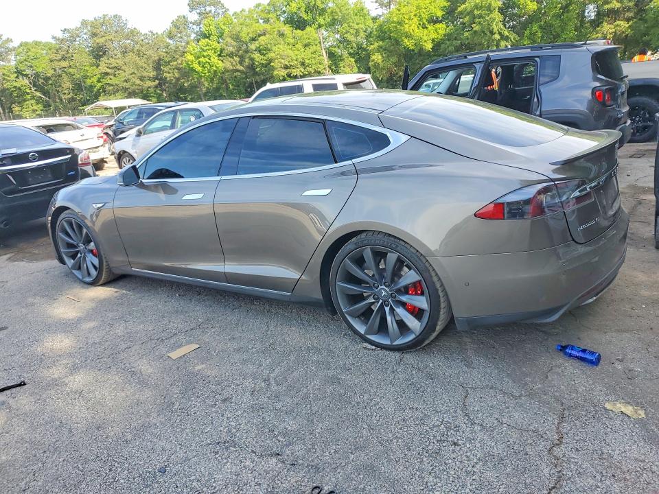 2015 Tesla Model s VIN 5YJSA1H4XFF091825 COPART salvage auction — FRONT END, Ga - Cert Of Title-Salvage, sold $7,900 on 2026-07-31 (photo 2)