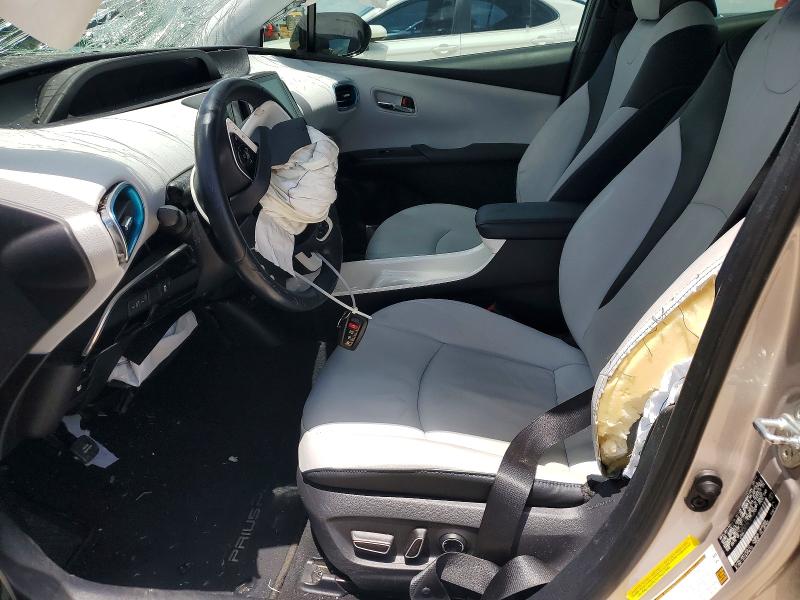 2018 Toyota Prius VIN JTDKARFP3J3073670 COPART salvage auction — FRONT END, Tx - Salvage Vehicle Title, sold $375 on 2026-07-09 (photo 7)