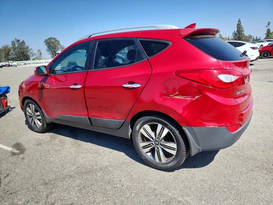 2014 Hyundai Tucson VIN KM8JU3AG6EU919146 COPART salvage auction — MINOR DENT/SCRATCHES, Ca - Salvage Certificate, sold $1,250 on 2026-07-16 (photo 2)