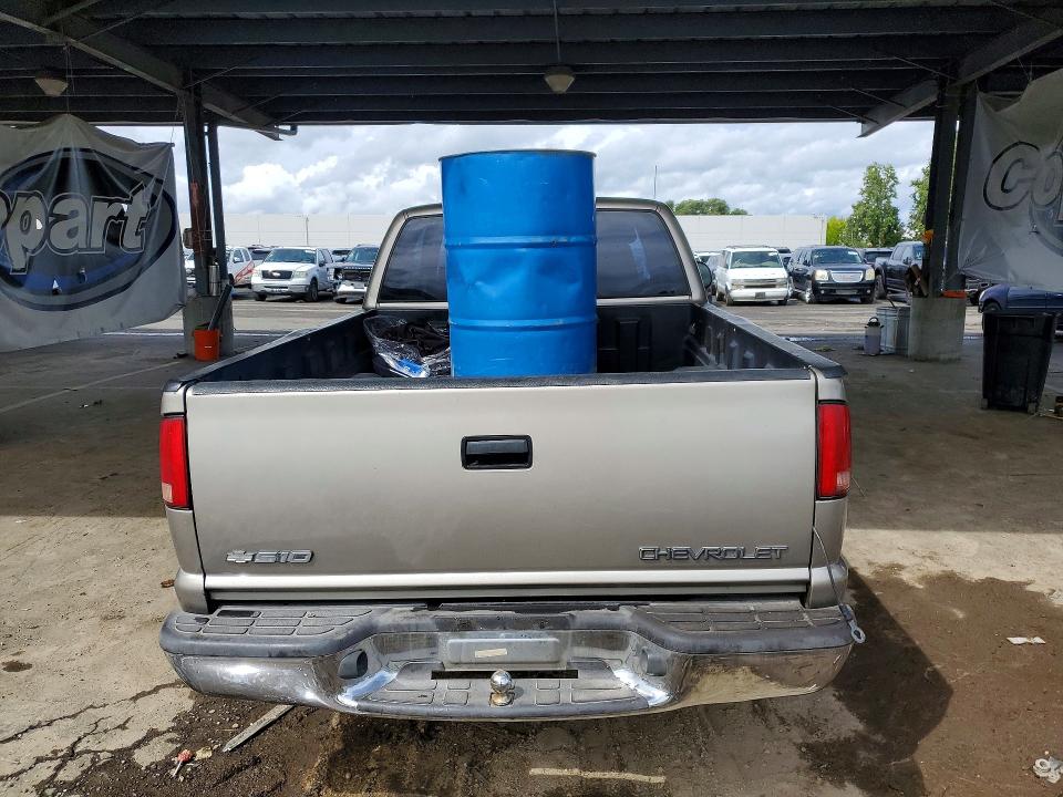 2001 Chevrolet S-10 pickup VIN 1GCCS19541K119087 COPART salvage auction — REAR END, Ca - Salvage Certificate, sold $525 on 2026-07-09 (photo 6)