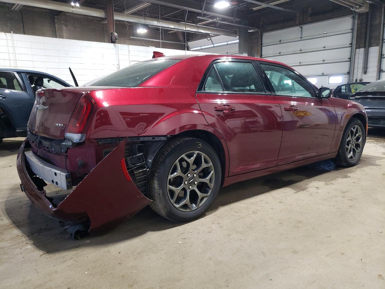 2018 Chrysler 300 VIN 2C3CCAGG2JH165448 COPART salvage auction — Rear End, MN - CERT OF TITLE-SALVAGE, sold $6,100 on 2026-07-09 (photo 3)