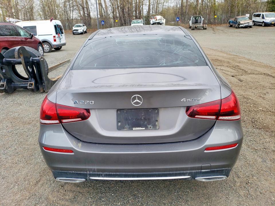 2020 Mercedes-benz A-class VIN WDD3G4FBXLW039789 COPART salvage auction — NORMAL WEAR, AK - CERTIFICATE OF VEHICLE TITLE, sold $9,500 on 2026-07-28 (photo 6)