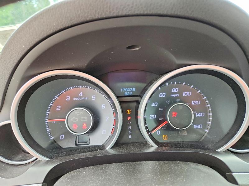 2010 Acura Tl VIN 19UUA9F52AA008054 COPART salvage auction — SIDE, NY - MV-907A SALVAGE CERTIFICATE, sold $225 on 2026-08-03 (photo 9)