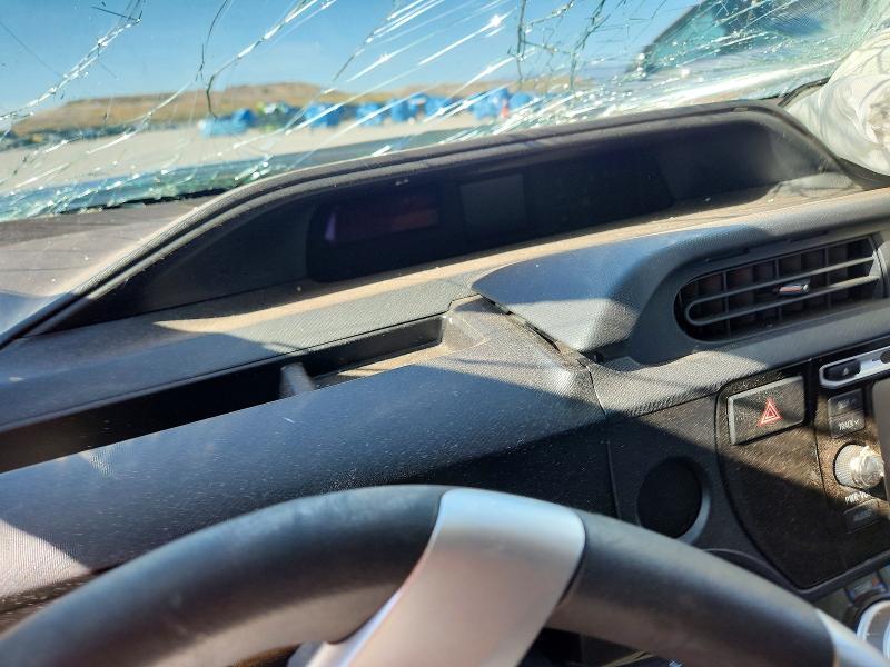 2015 Toyota Prius c VIN JTDKDTB37F1111606 COPART salvage auction — FRONT END, Ut - Salvage Certificate, sold $150 on 2026-07-07 (photo 9)