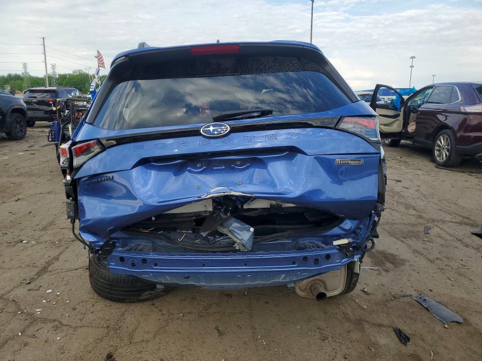 2025 Subaru Forester VIN JF2SLSED3SH450853 COPART salvage auction — REAR END, MI - CERT OF TITLE-SALVAGE VEHICLE, sold $500 on 2026-07-24 (photo 6)