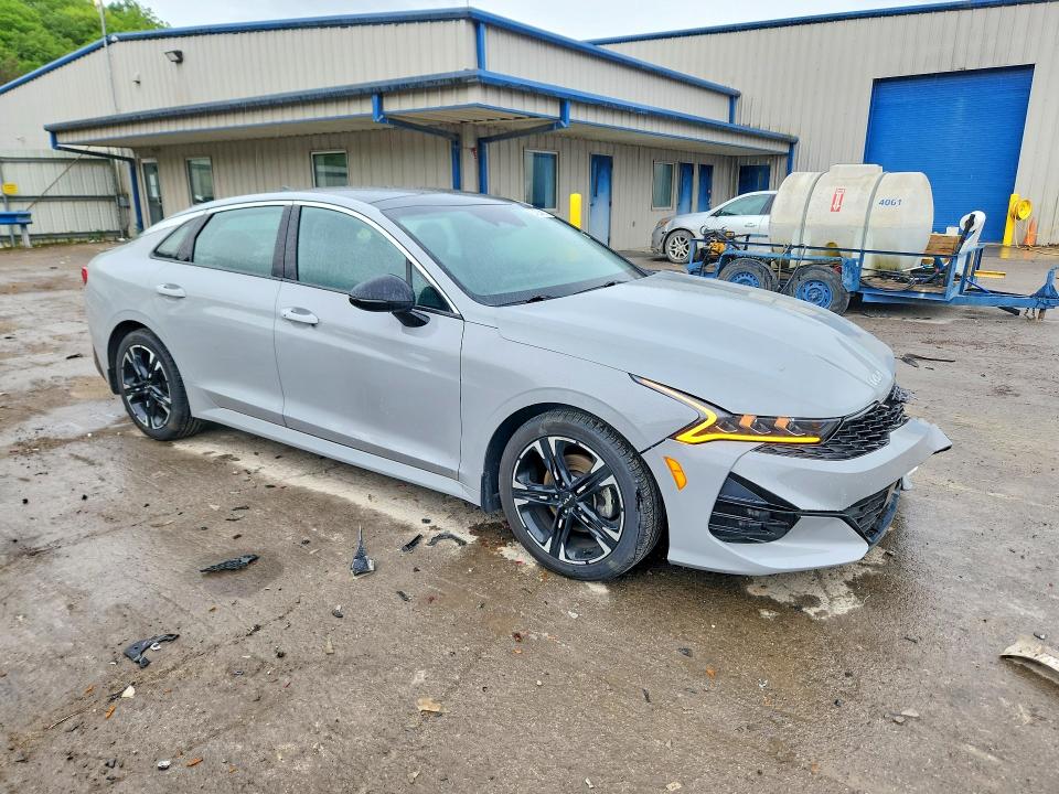 2022 Kia K5 VIN 5XXG64J25NG162250 COPART salvage auction — FRONT END, PA - CERTIFICATE OF SALVAGE, sold $6,700 on 2026-07-02 (photo 4)