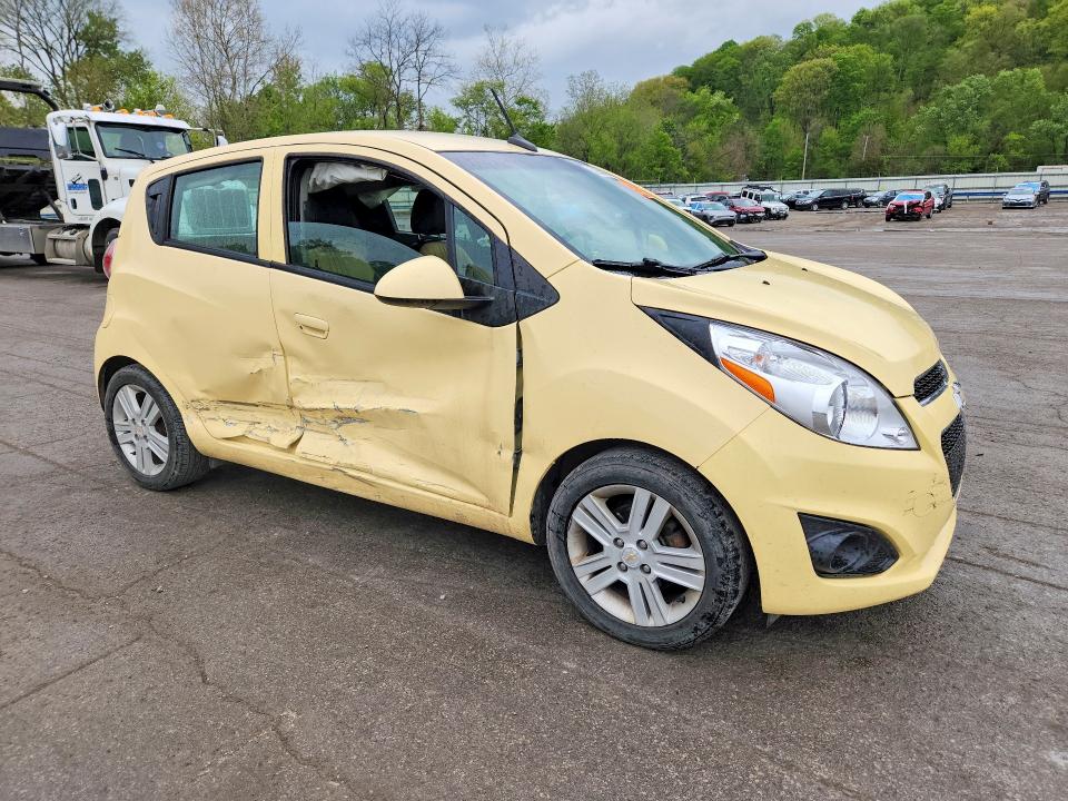 2014 Chevrolet Spark VIN KL8CA6S9XEC590389 COPART salvage auction — SIDE, Oh - Cert Of Title-Salvage, sold $90 on 2026-07-23 (photo 4)