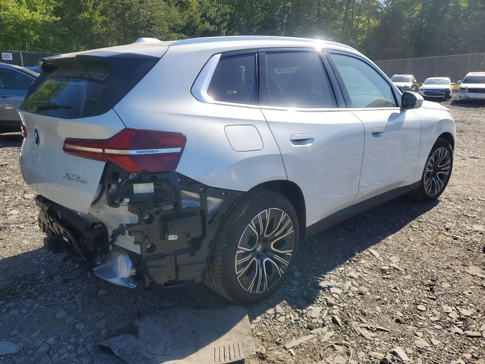 2026 BMW X3 VIN 5UX53GP08T9205592 COPART salvage auction — REAR END, Id - Salvage Certificate Of Title, sold $28,000 on 2026-07-17 (photo 3)